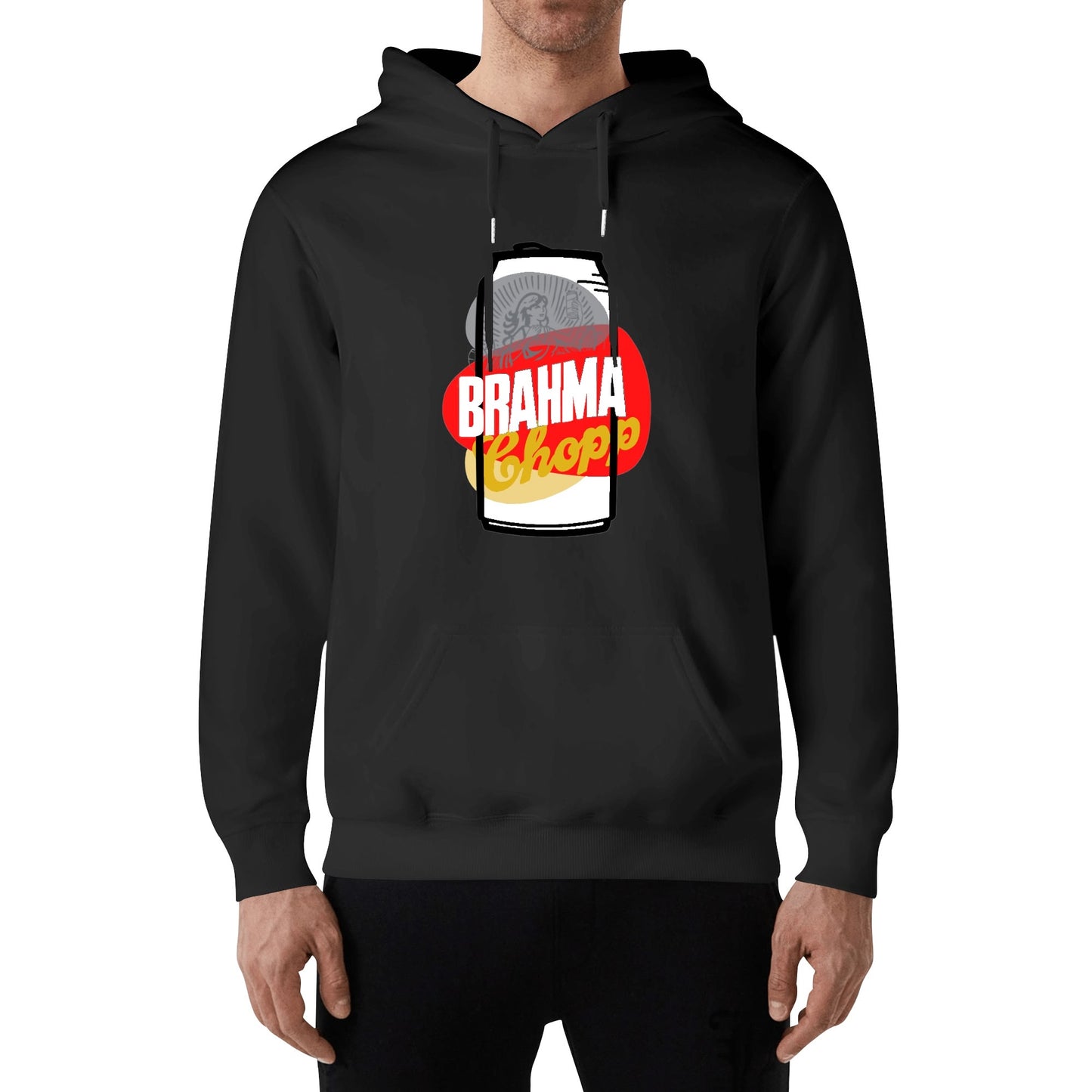 Cotton Hoodie Beer Brahma illustration