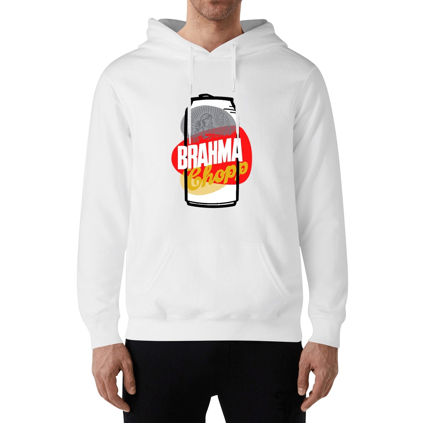 Cotton Hoodie Beer Brahma illustration