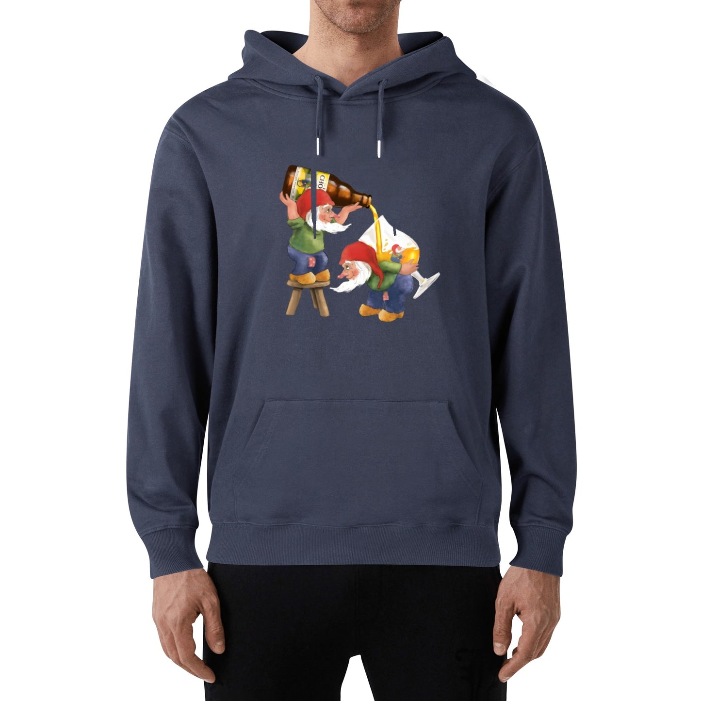 Cotton Hoodie Beer La Chouffe Gnome