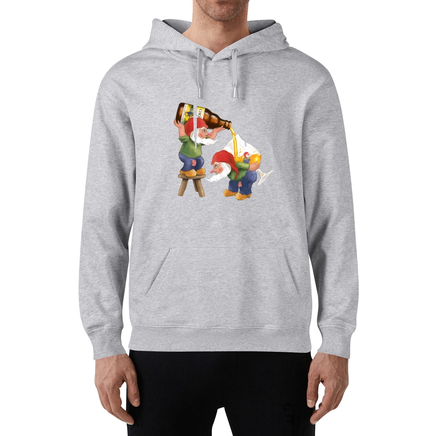 Cotton Hoodie Beer La Chouffe Gnome