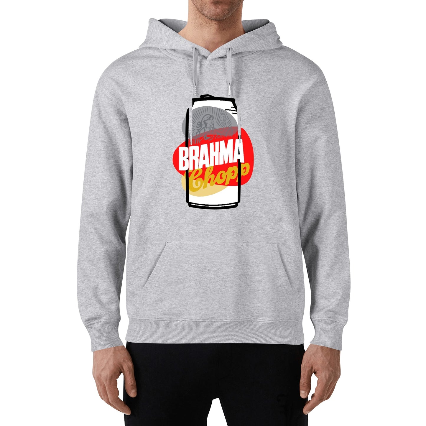 Cotton Hoodie Beer Brahma illustration