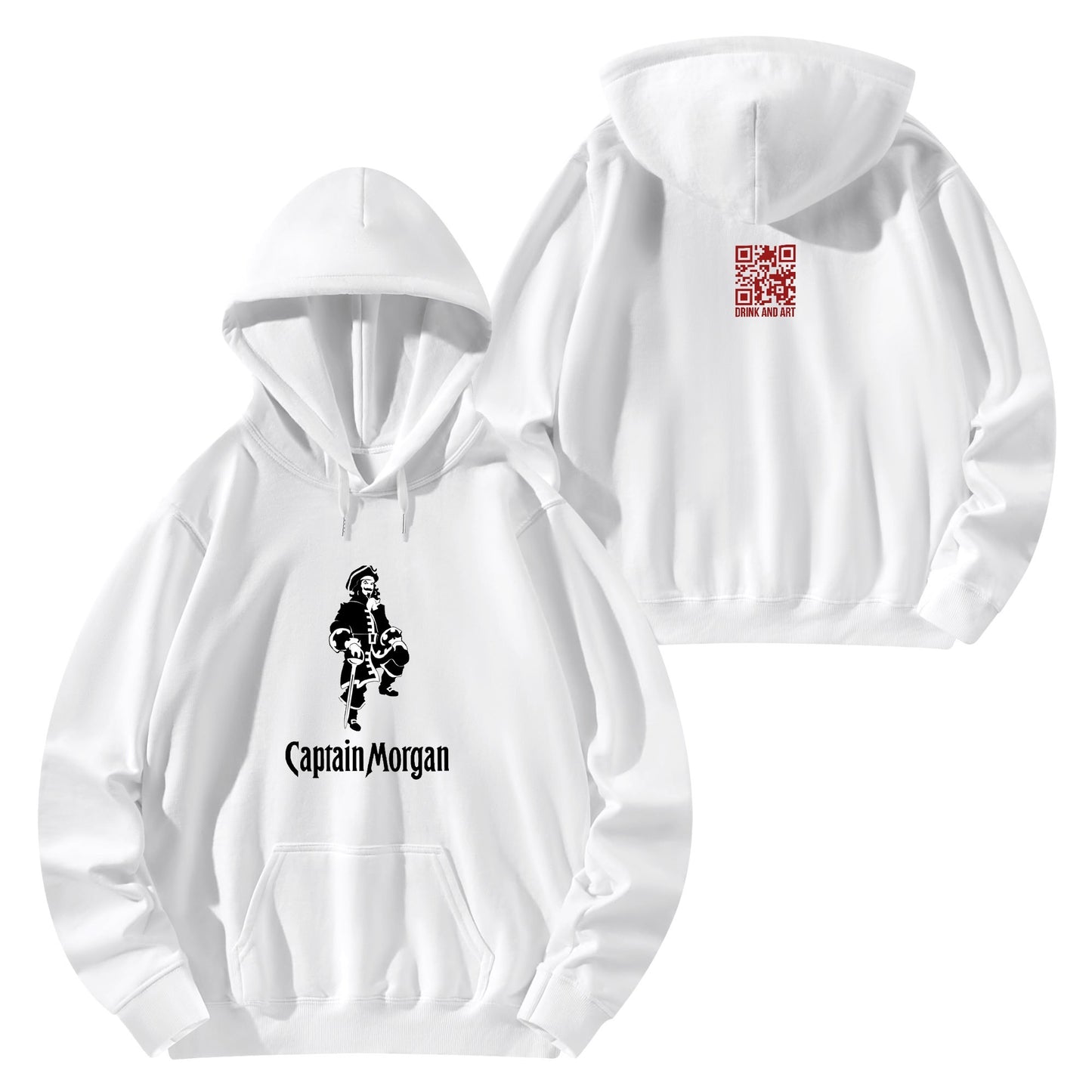 Cotton Hoodie Rum Captain Morgan