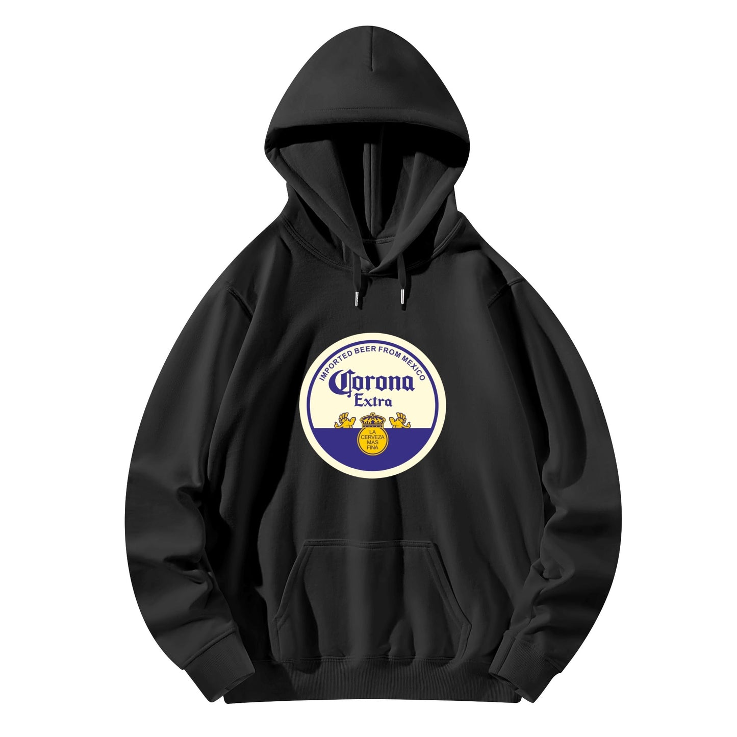 Cotton Hoodie Beer Corona logo