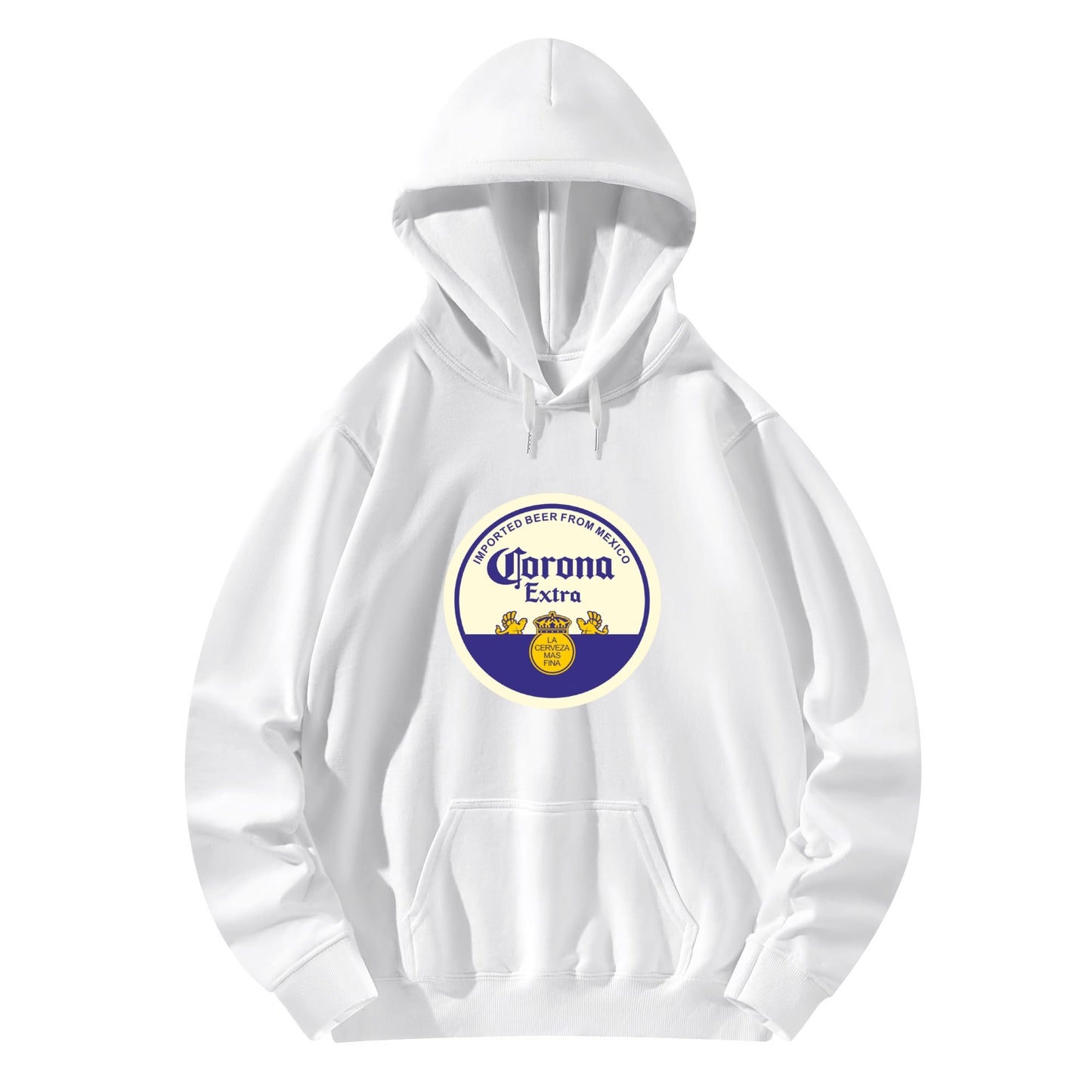 Cotton Hoodie Beer Corona logo