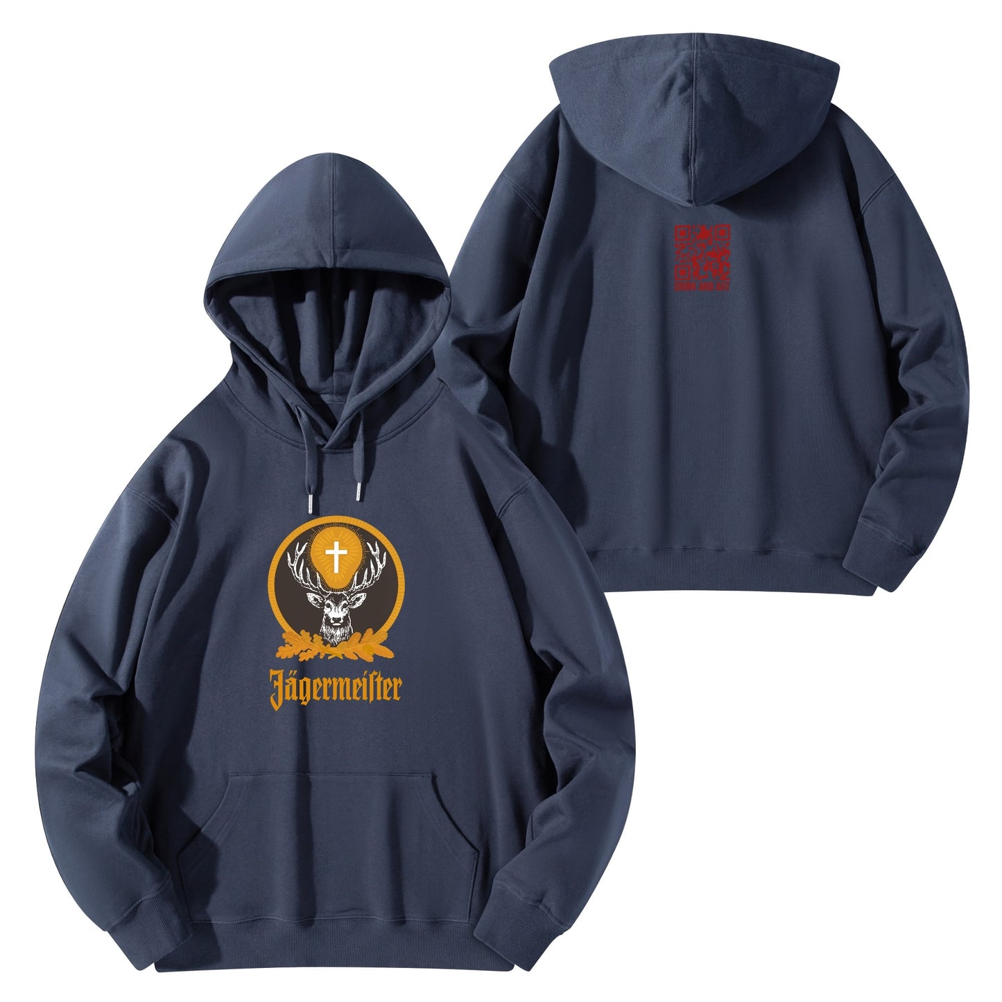 Cotton Hoodie Jägermeister logo