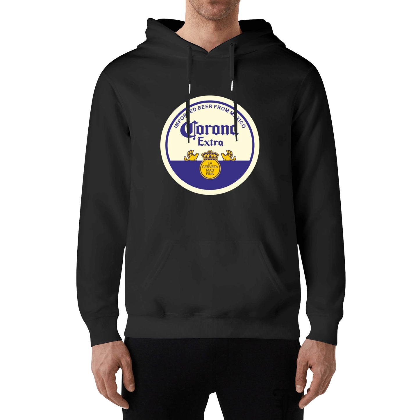 Cotton Hoodie Beer Corona logo