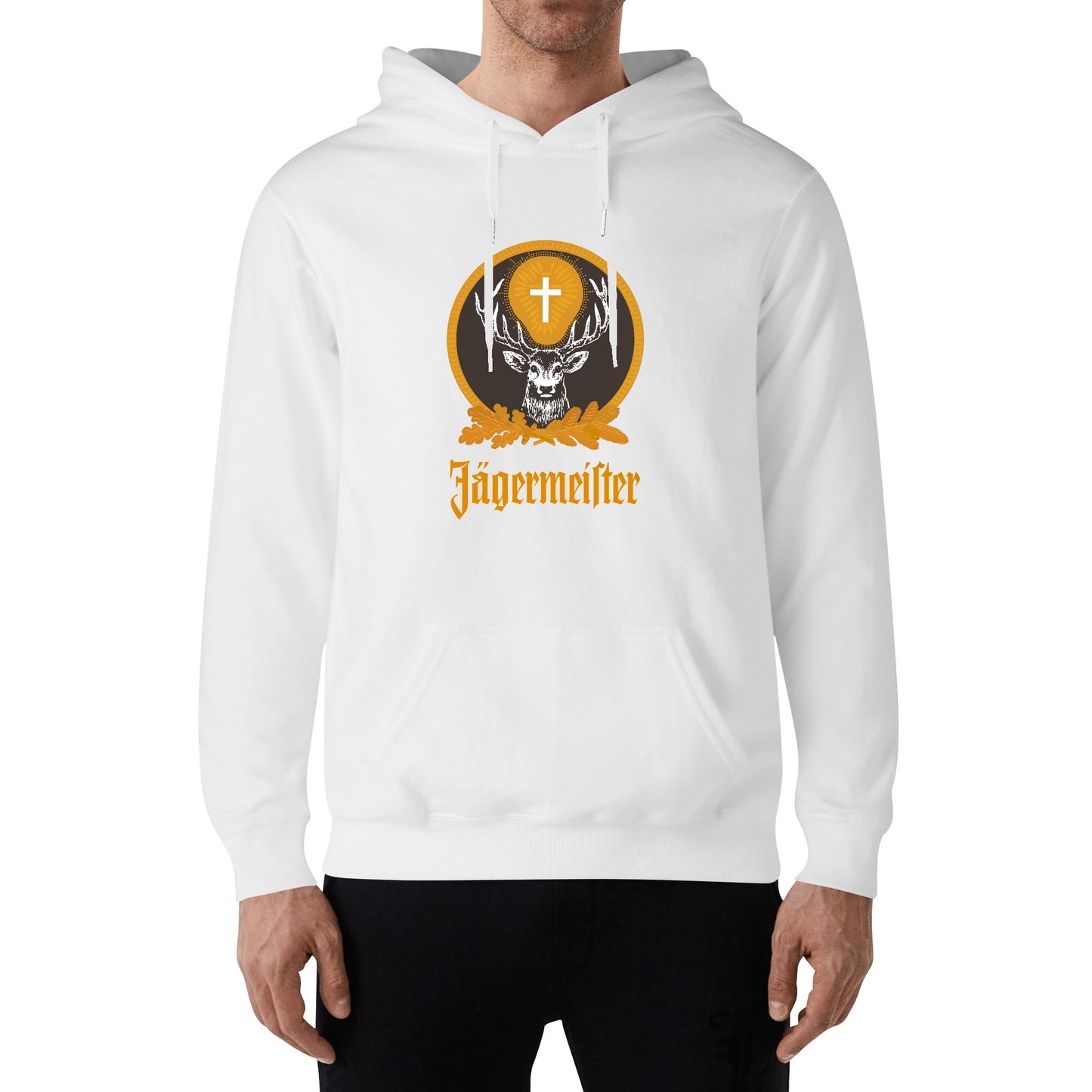 Cotton Hoodie Jägermeister logo