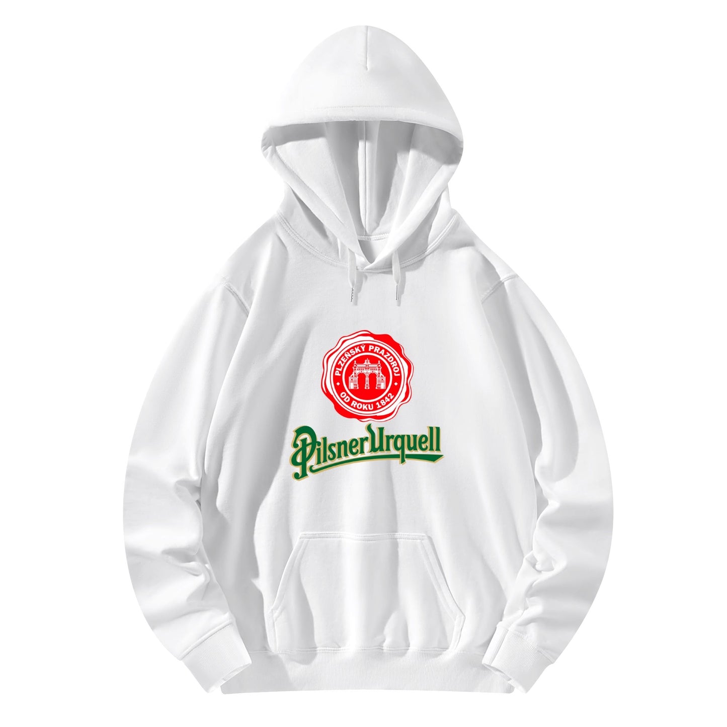 Cotton Hoodie Beer  Pilsner Urquell logo