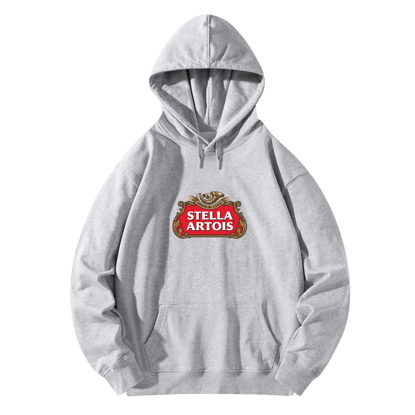 Cotton Hoodie Beer  Stella Artois logo