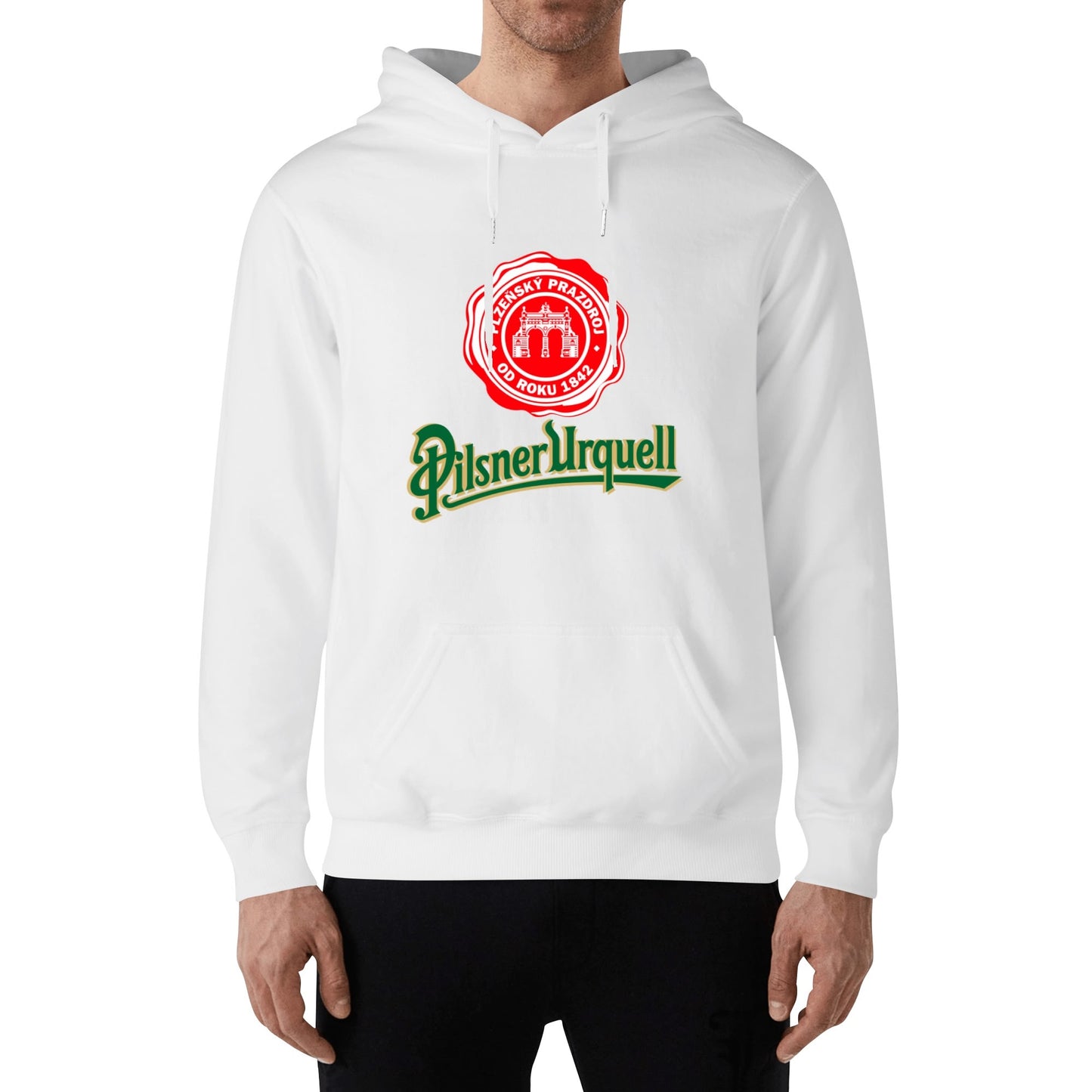 Cotton Hoodie Beer  Pilsner Urquell logo