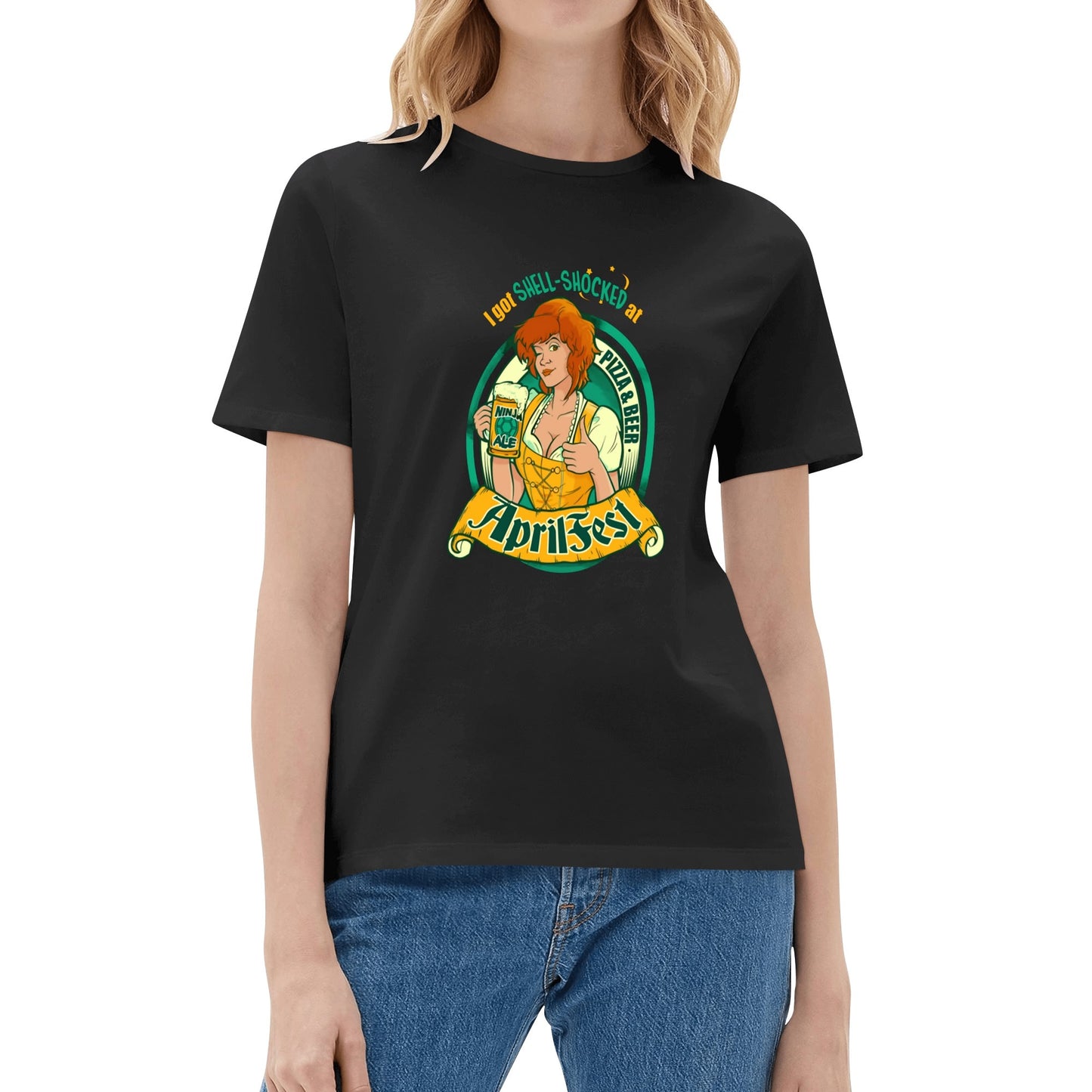 T-Shirt AprilFest – Ninja Ale & Pizza Fans Unite