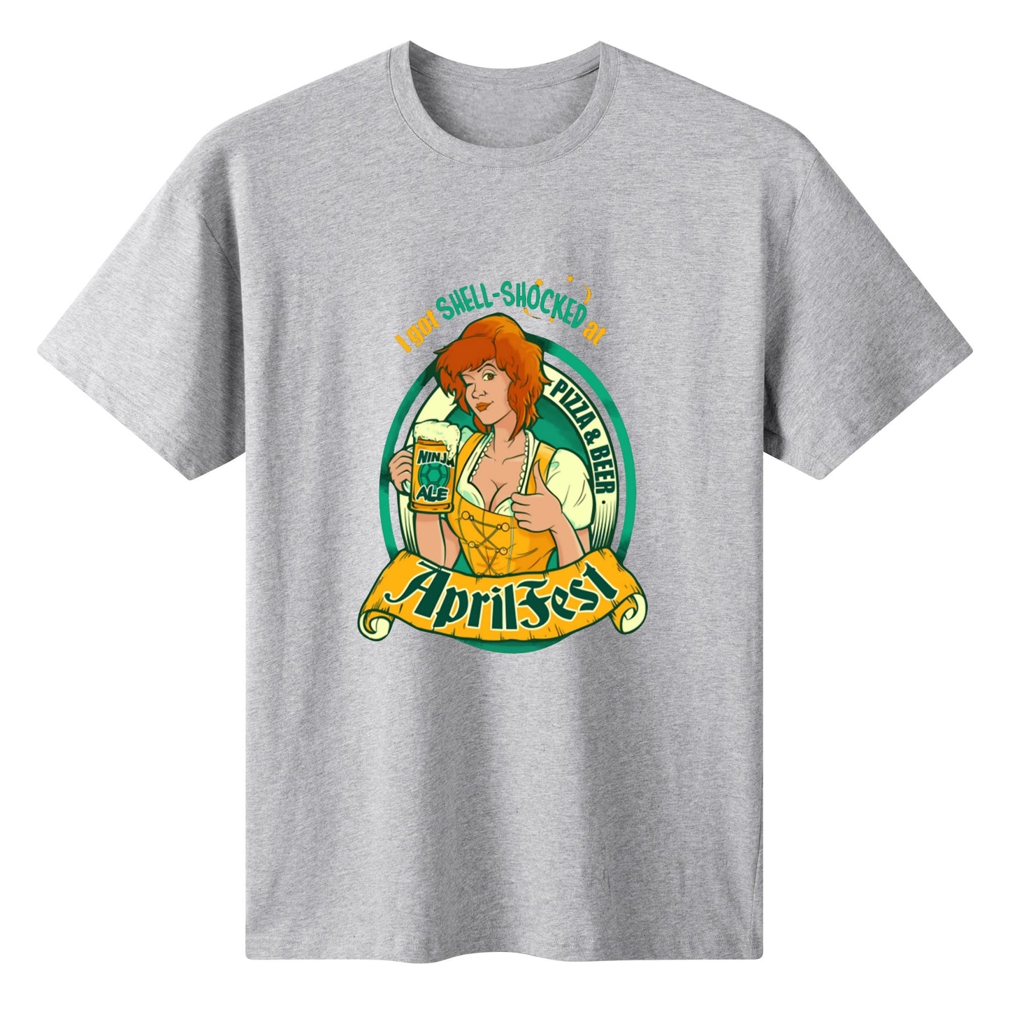 T-Shirt AprilFest – Ninja Ale & Pizza Fans Unite