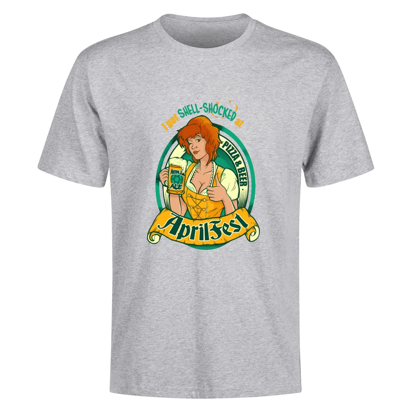 T-Shirt AprilFest – Ninja Ale & Pizza Fans Unite