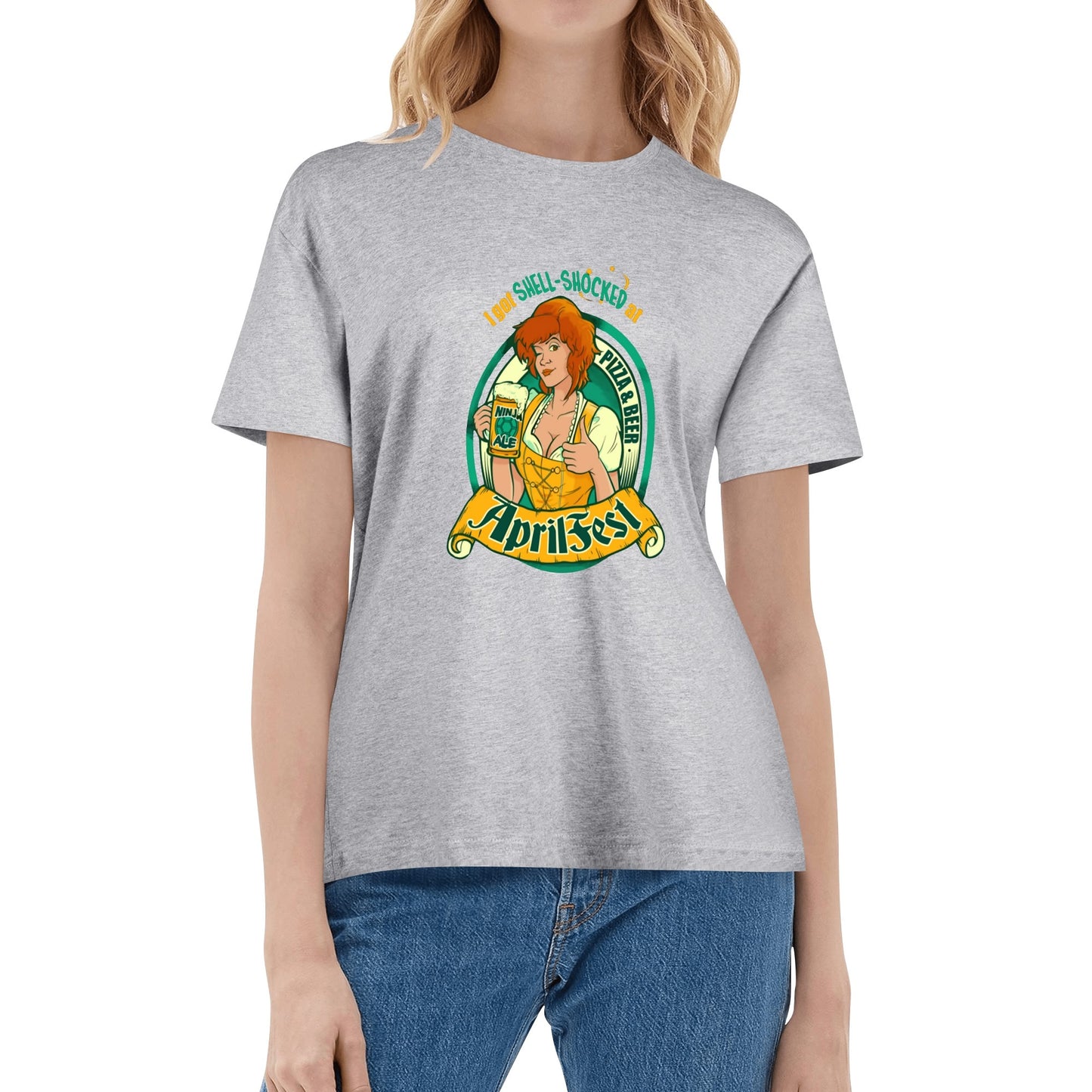 T-Shirt AprilFest – Ninja Ale & Pizza Fans Unite