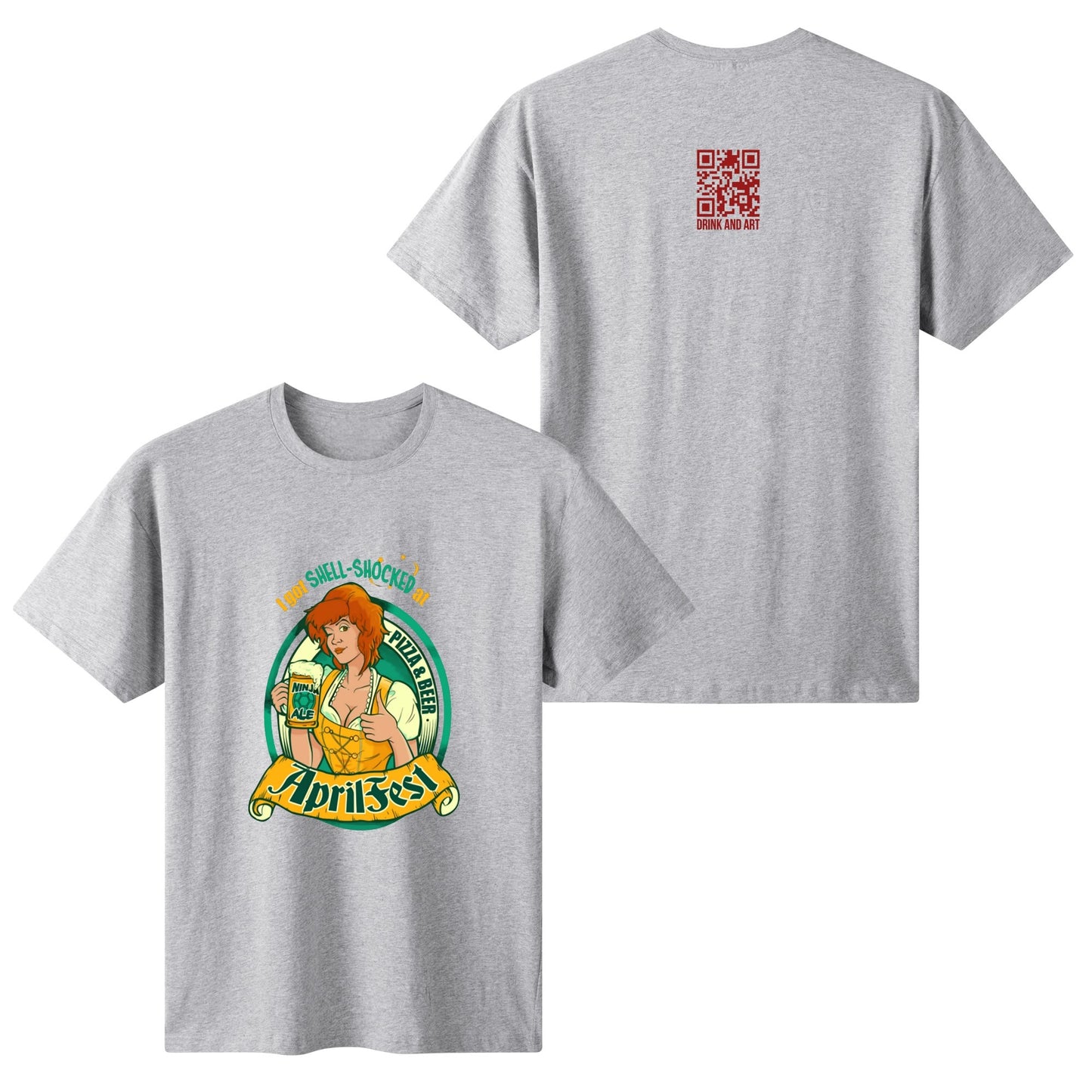 T-Shirt AprilFest – Ninja Ale & Pizza Fans Unite