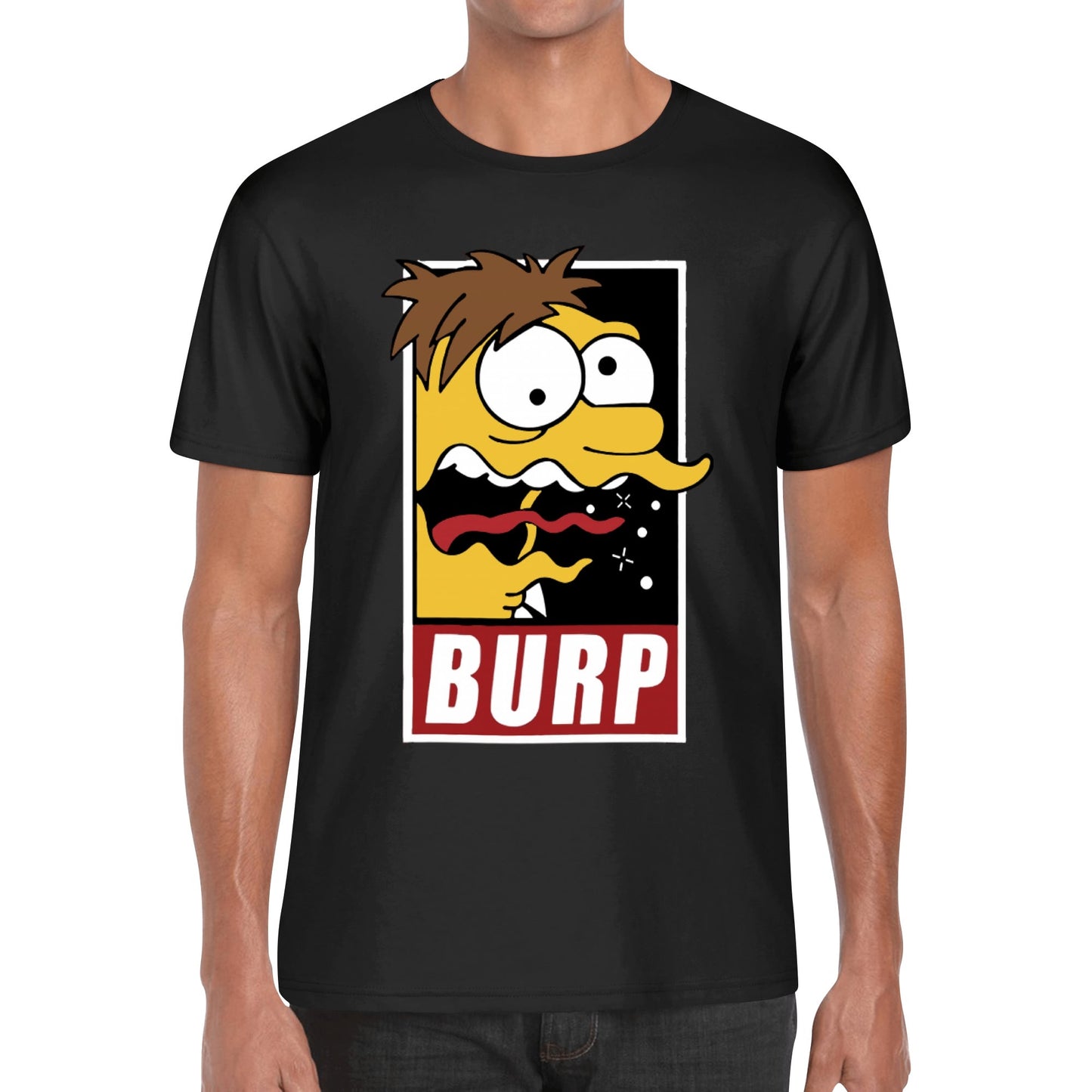 T-Shirt Funny Burp – Quirky Cartoon Humor