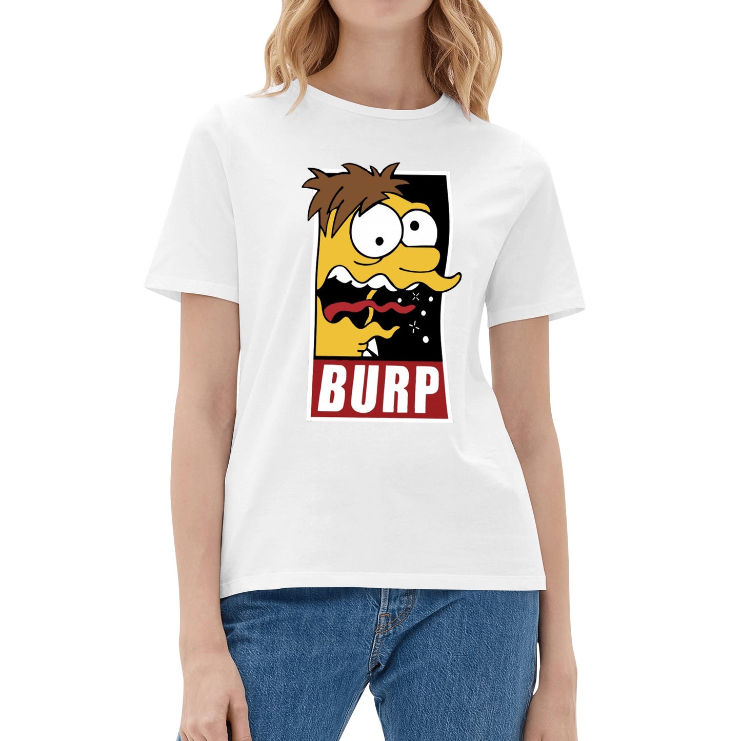 T-Shirt Funny Burp – Quirky Cartoon Humor