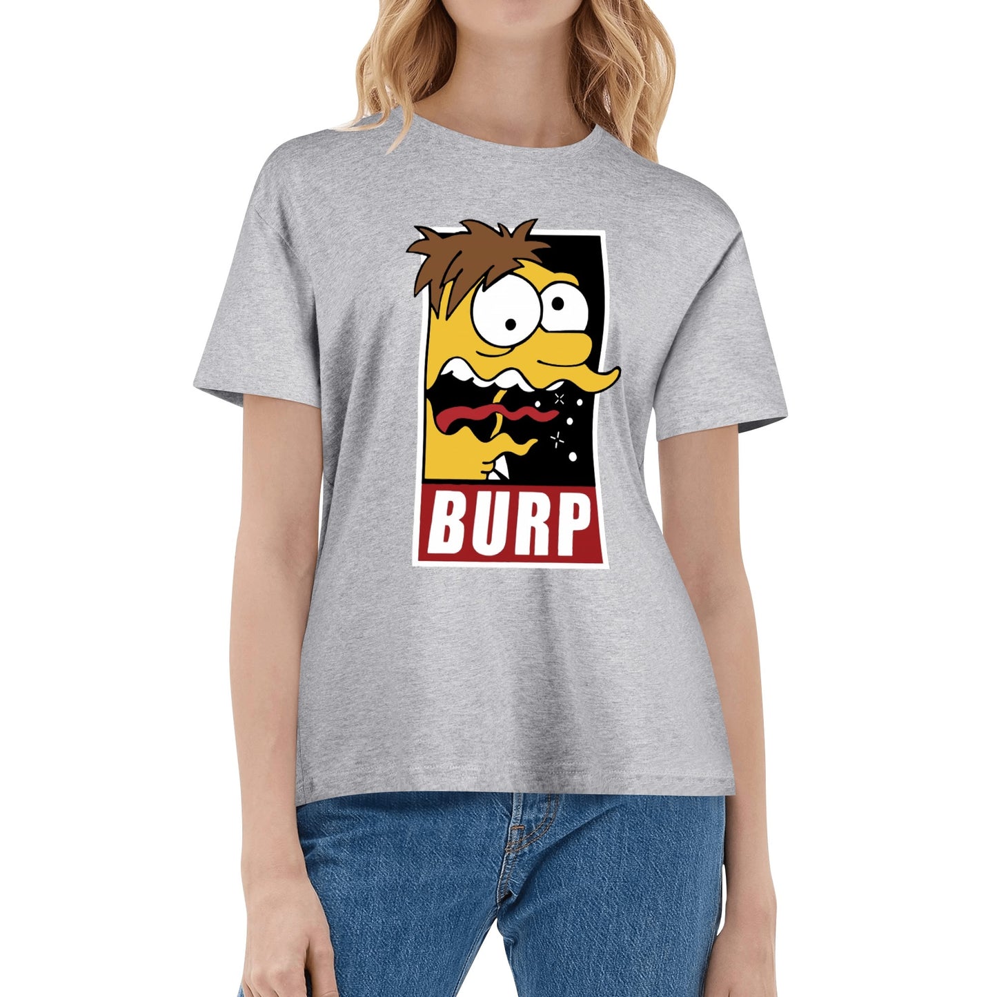 T-Shirt Funny Burp – Quirky Cartoon Humor