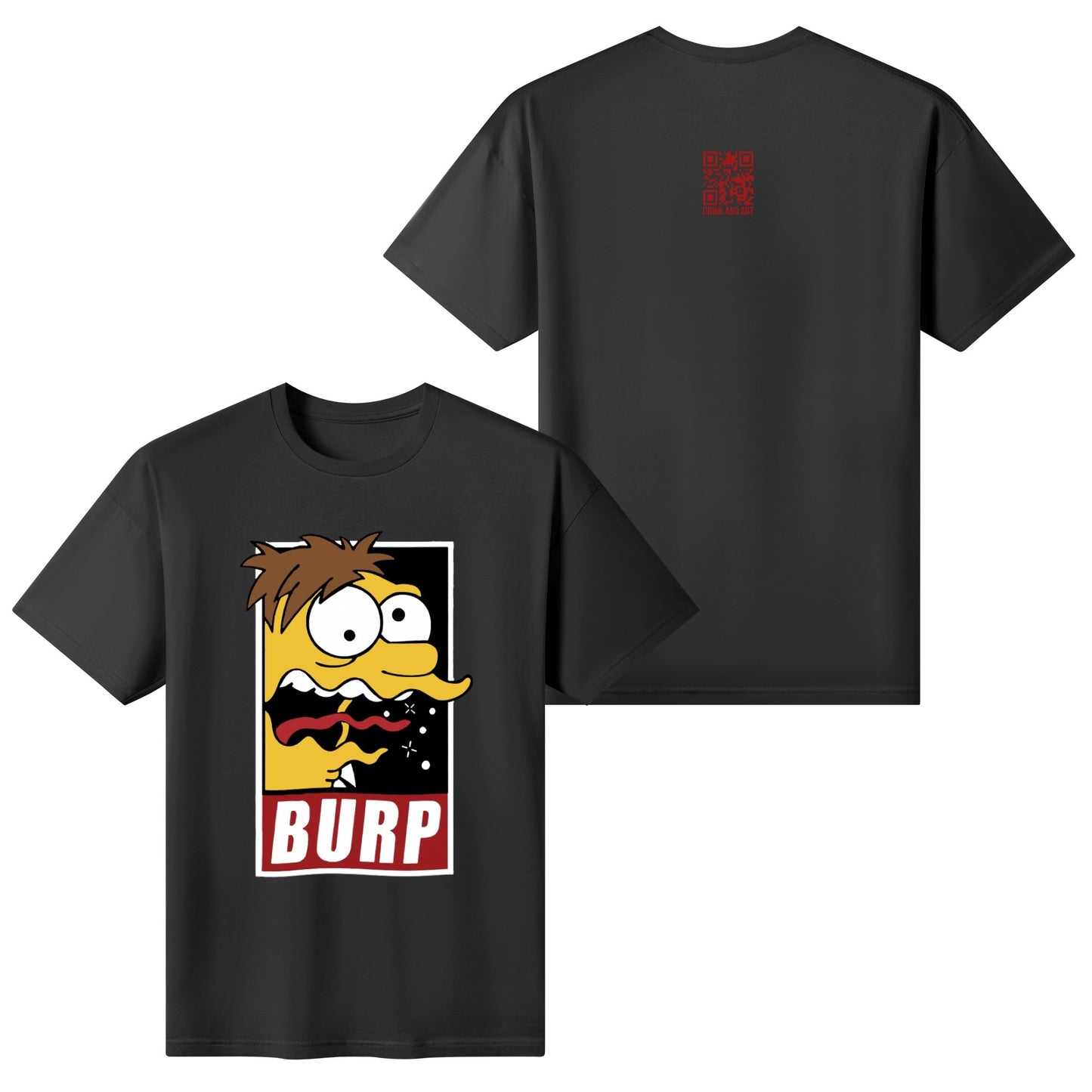 T-Shirt Funny Burp – Quirky Cartoon Humor