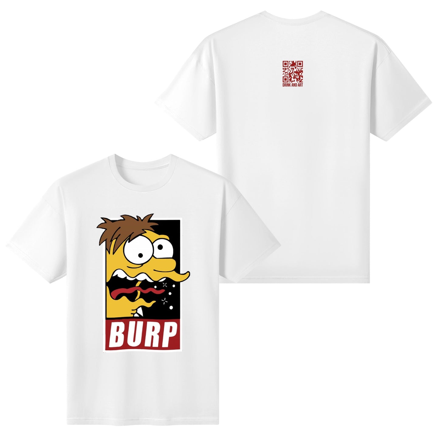 T-Shirt Funny Burp – Quirky Cartoon Humor