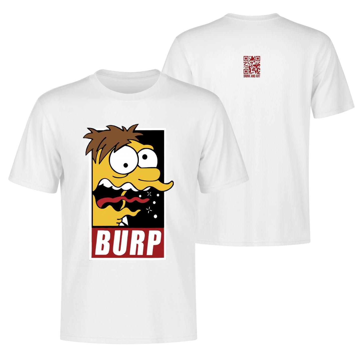 T-Shirt Funny Burp – Quirky Cartoon Humor