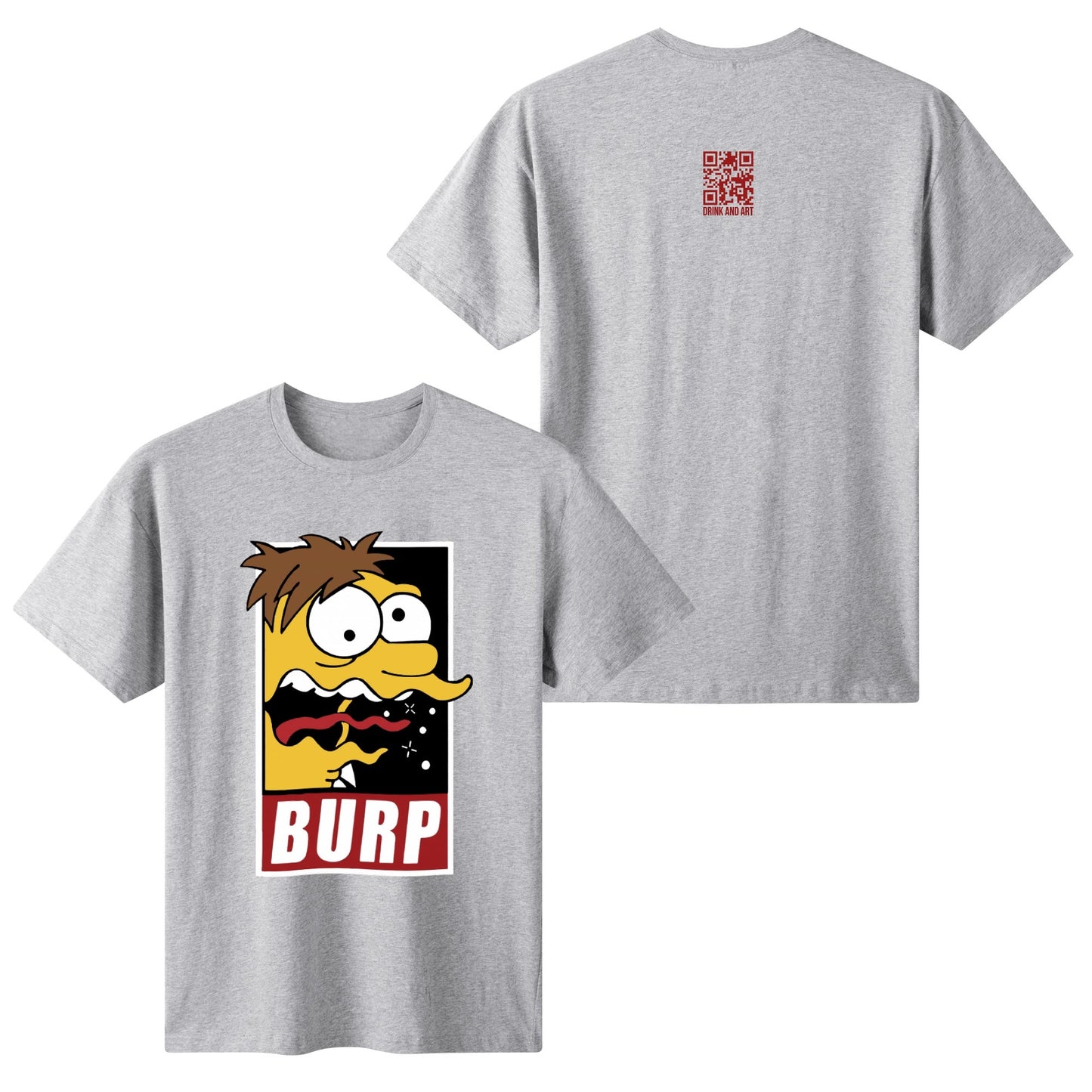 T-Shirt Funny Burp – Quirky Cartoon Humor