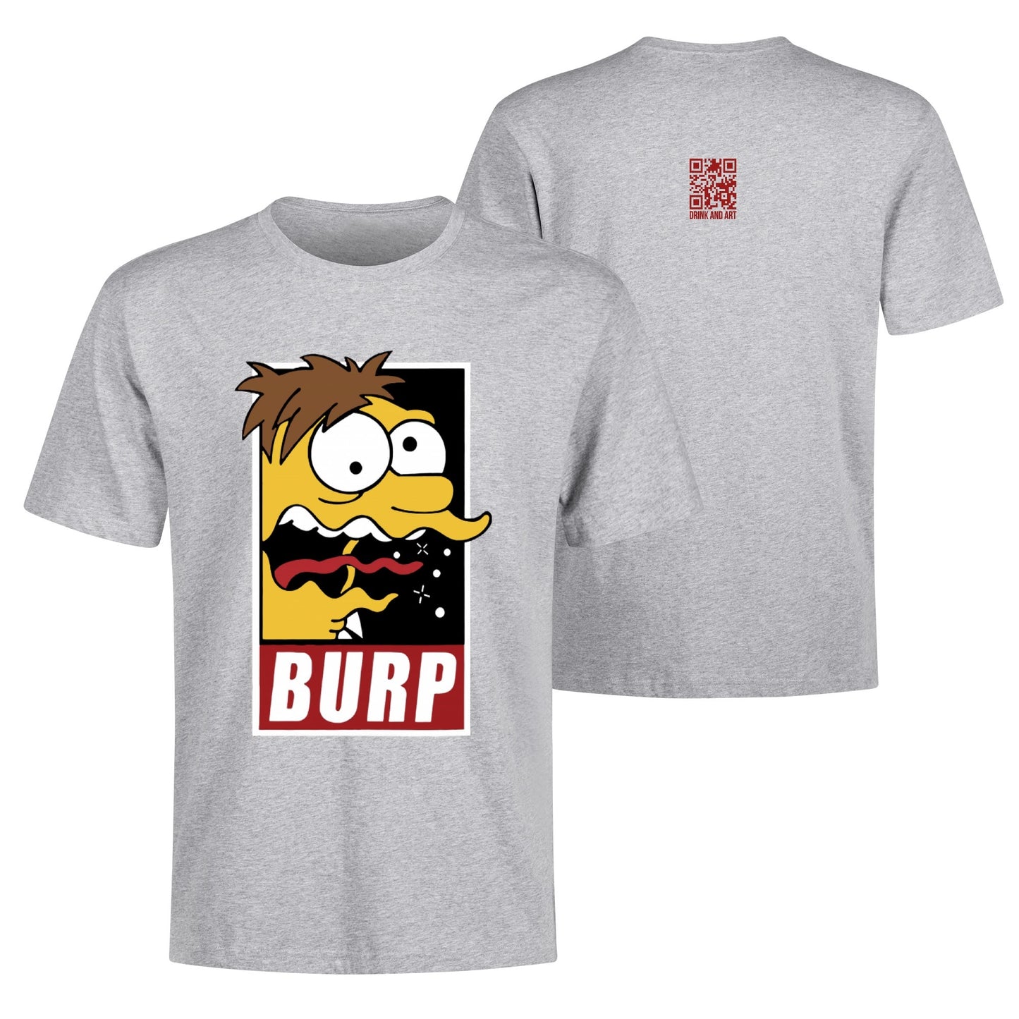 T-Shirt Funny Burp – Quirky Cartoon Humor