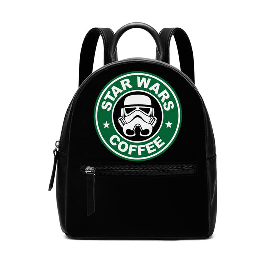 Backpack Cute Star Wars satirical logo DrinkandArt
