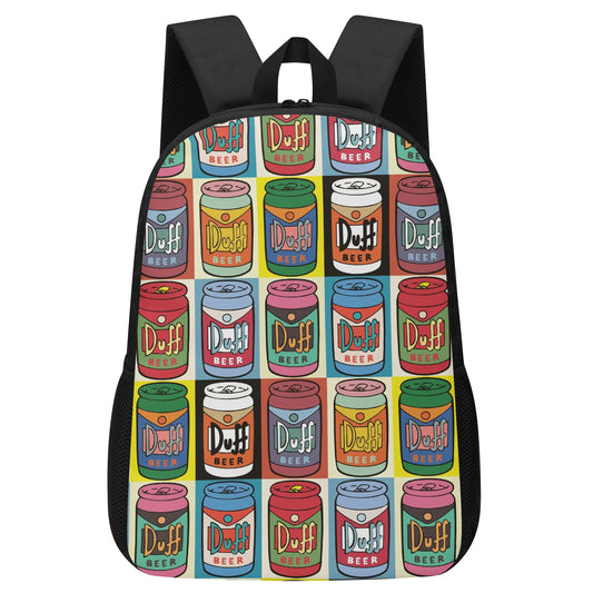 Backpack Laptop Duff Beer pop art DrinkandArt