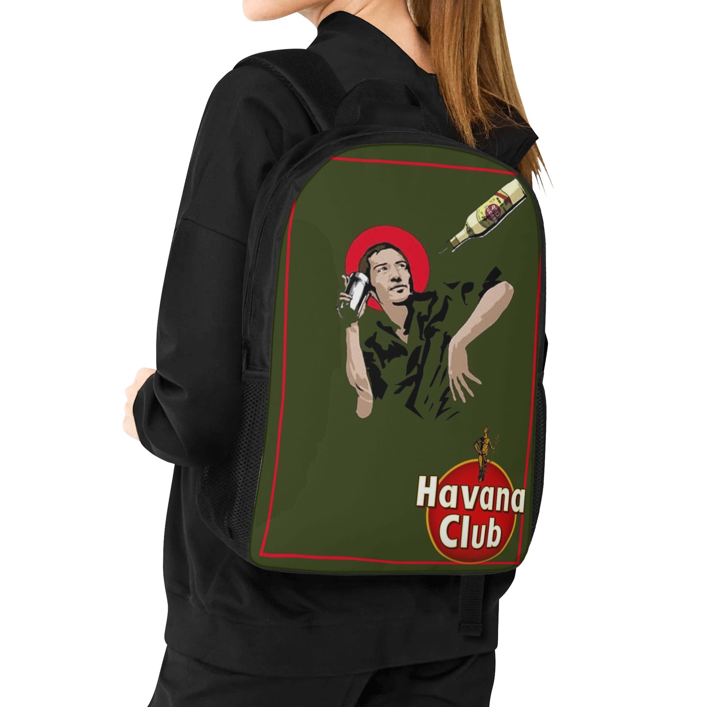 Backpack Laptop Havana Club Flair Bartender art DrinkandArt