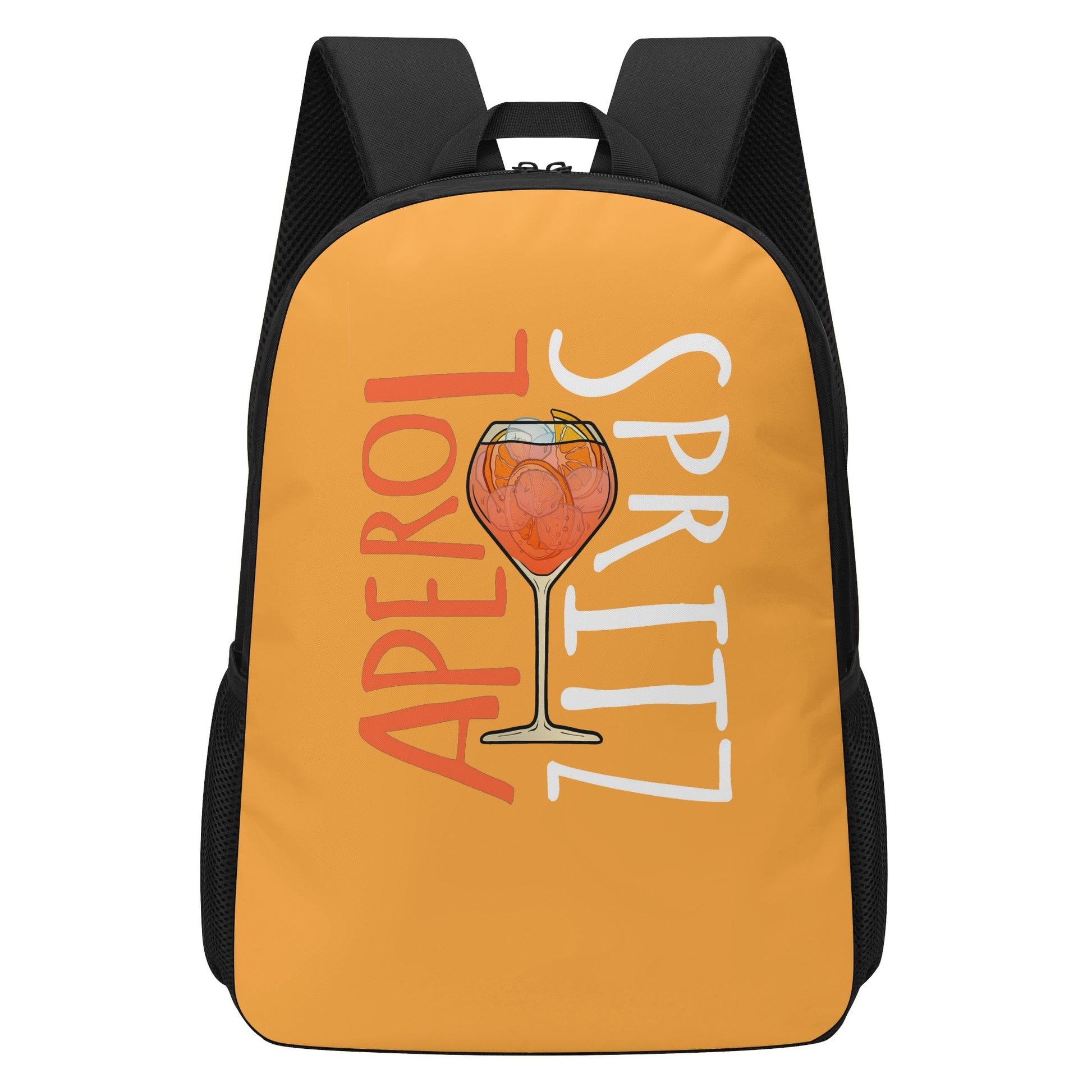 Backpack School Aperol Spritz illustration DrinkandArt