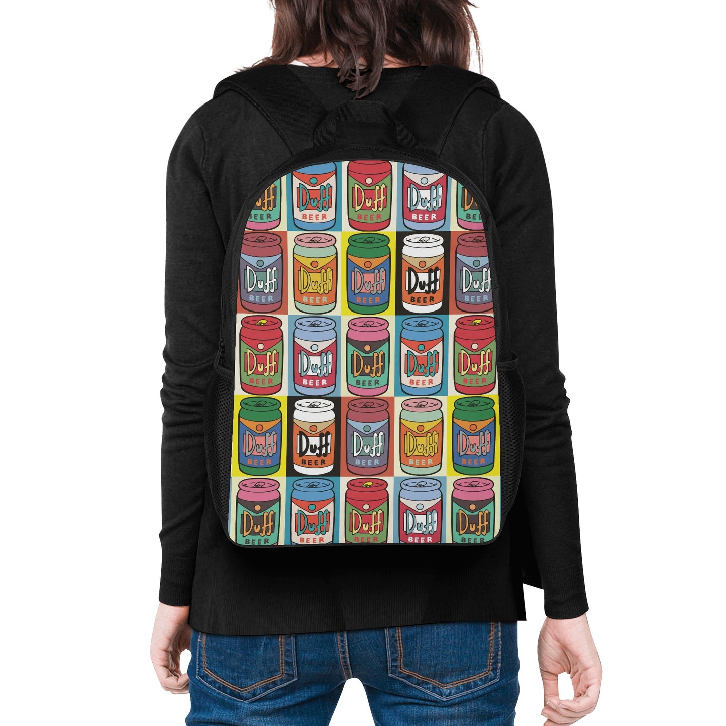 Backpack School Duff Beer pop art DrinkandArt