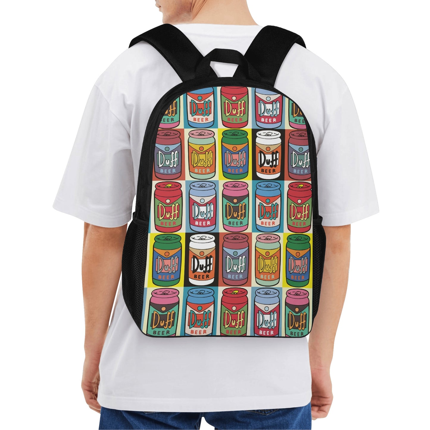 Backpack School Duff Beer pop art DrinkandArt