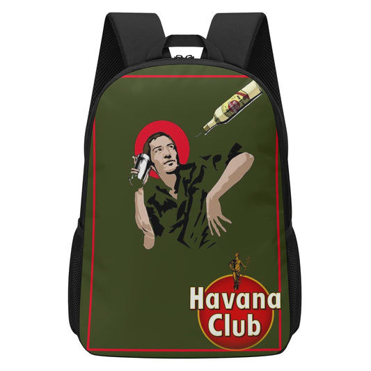 Backpack School Havana Club Flair Bartender art DrinkandArt