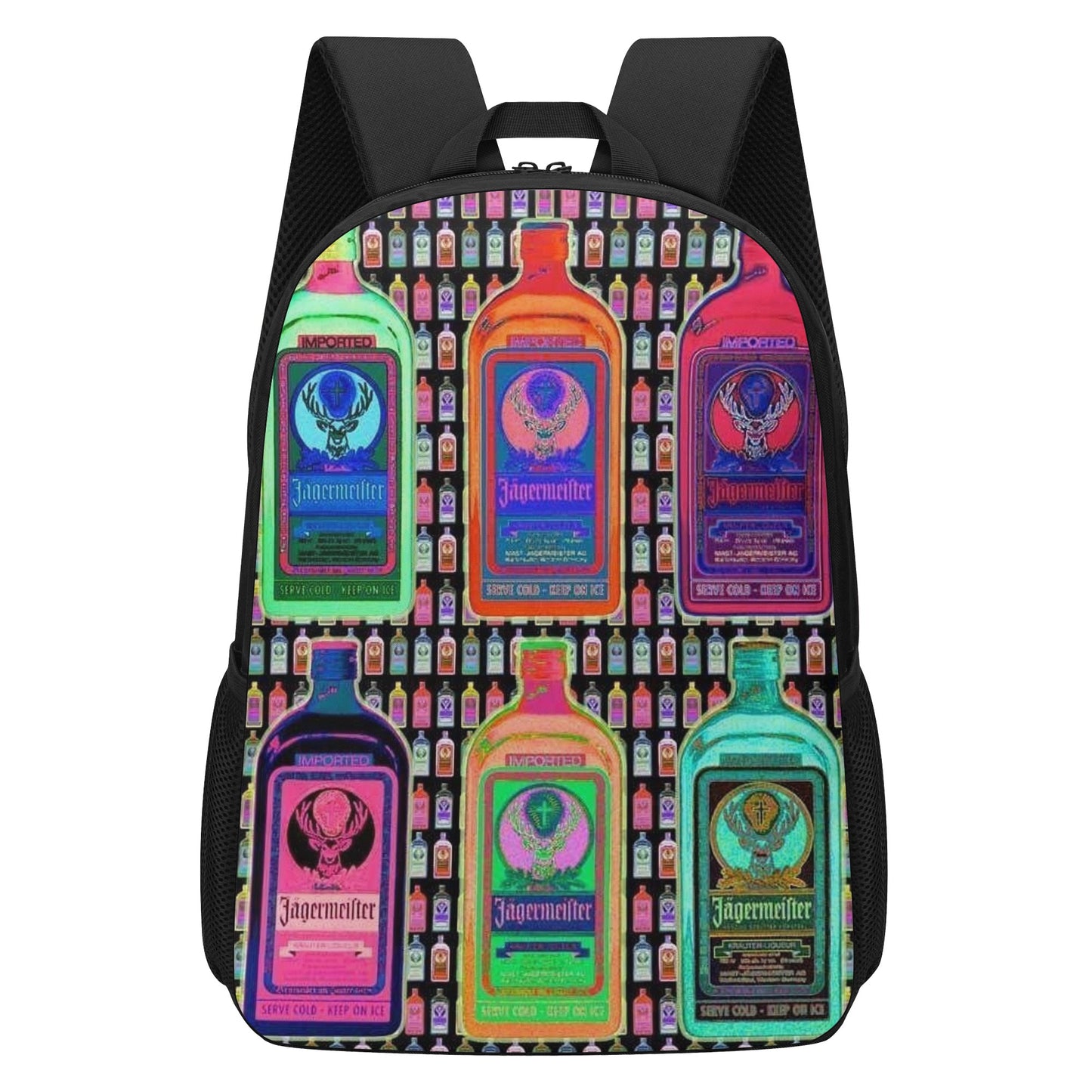 Backpack School Jagermeister pop art DrinkandArt