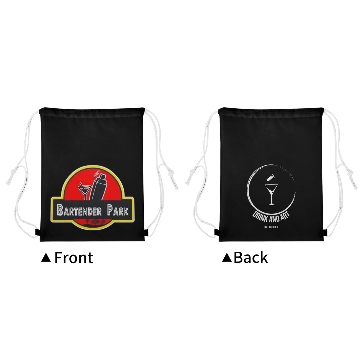 Bag Drawstring Bartender Park DrinkandArt