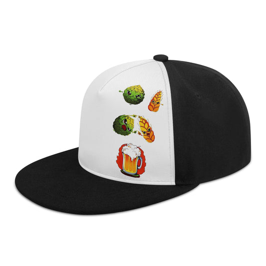 Caps Snapback Hops and Wheat DrinkandArt