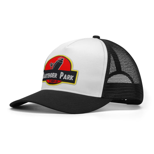 Caps Trucker Bartender Park logo DrinkandArt