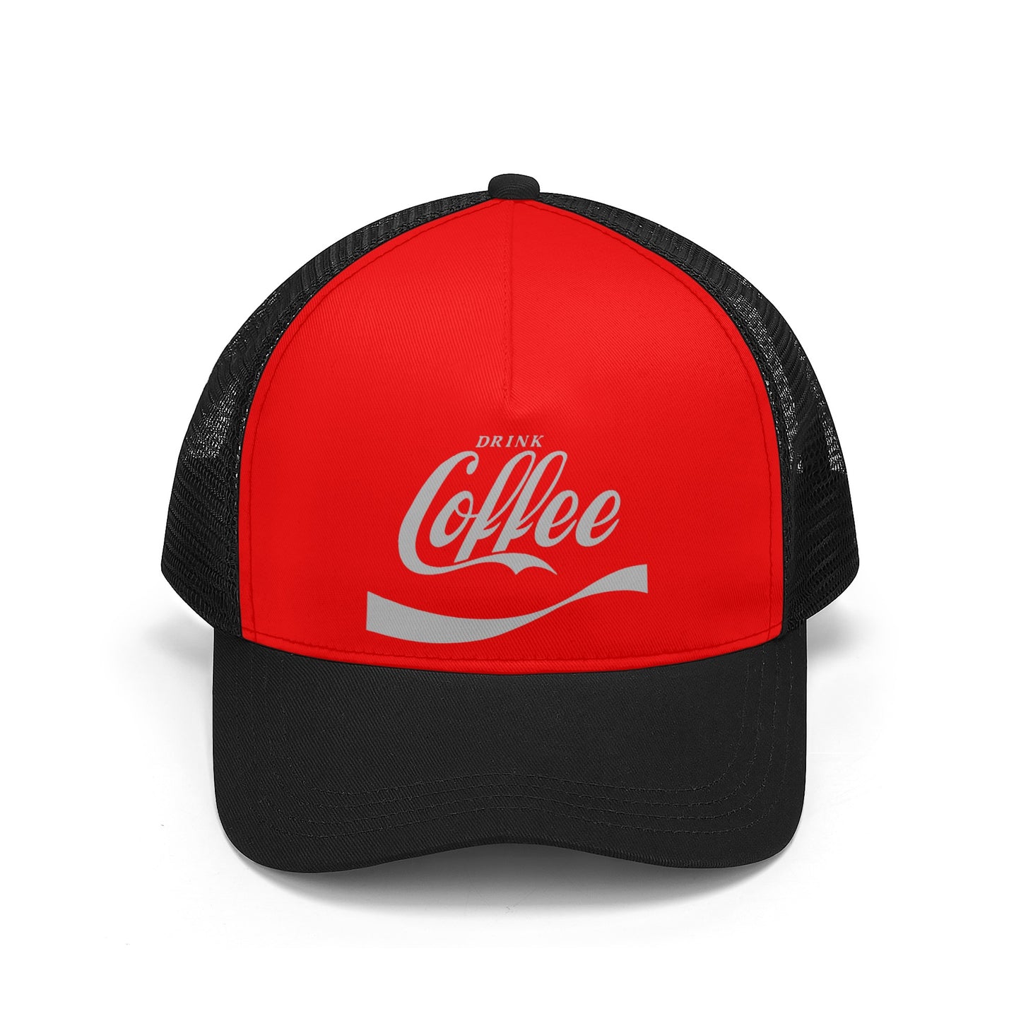 Caps Trucker Drink Coffe satire logo DrinkandArt