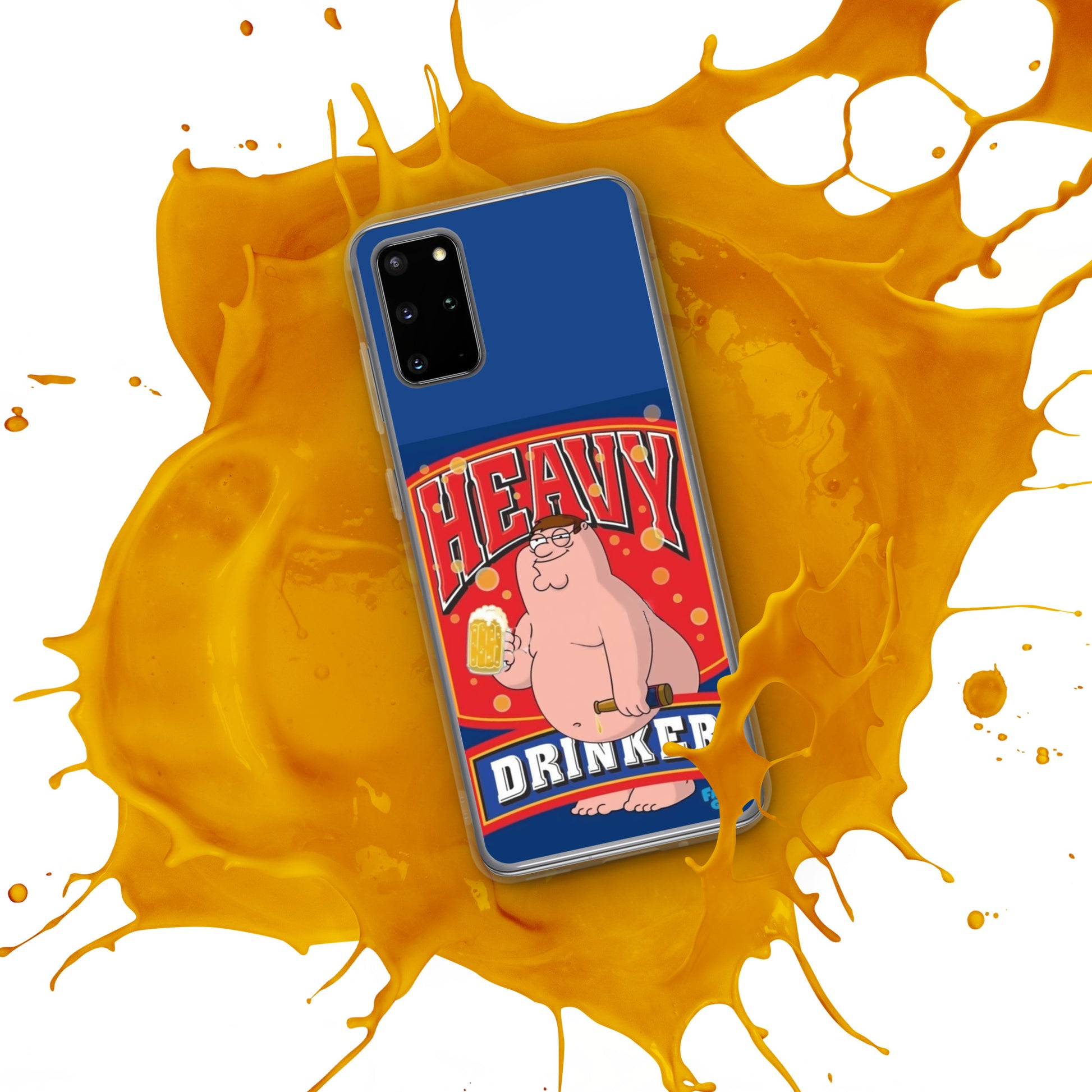 Case for Samsung Peter Griffin heavy drinker DrinkandArt