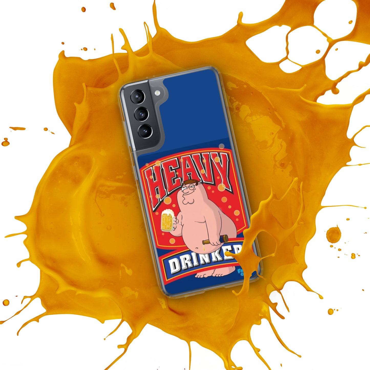 Case for Samsung Peter Griffin heavy drinker DrinkandArt