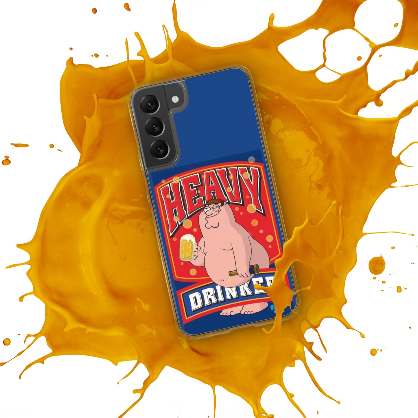 Case for Samsung Peter Griffin heavy drinker DrinkandArt