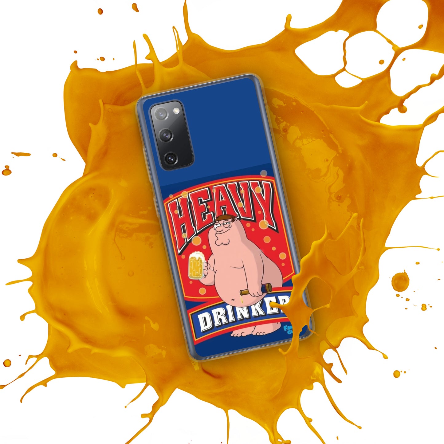 Case for Samsung Peter Griffin heavy drinker DrinkandArt