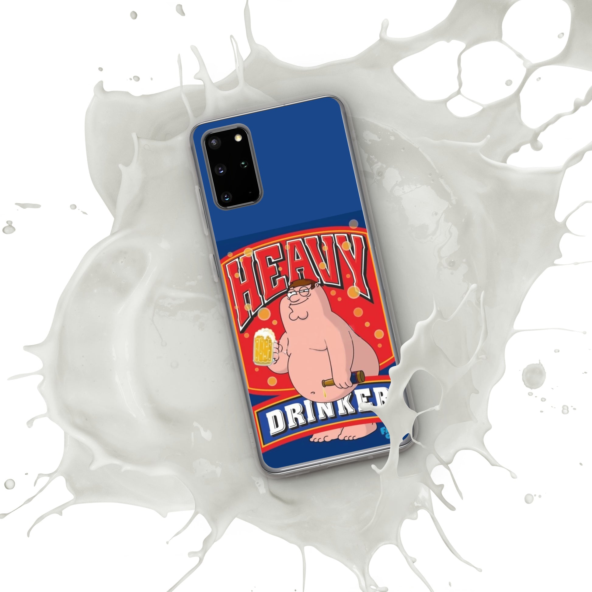 Case for Samsung Peter Griffin heavy drinker DrinkandArt