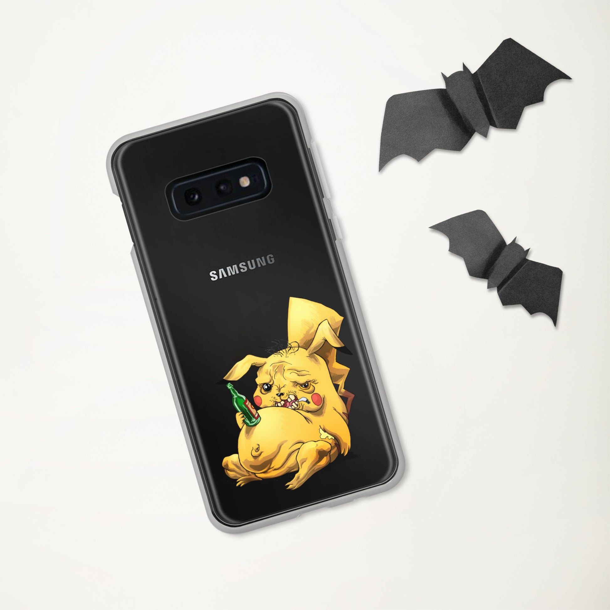 Case for Samsung crazy Pikachu art DrinkandArt