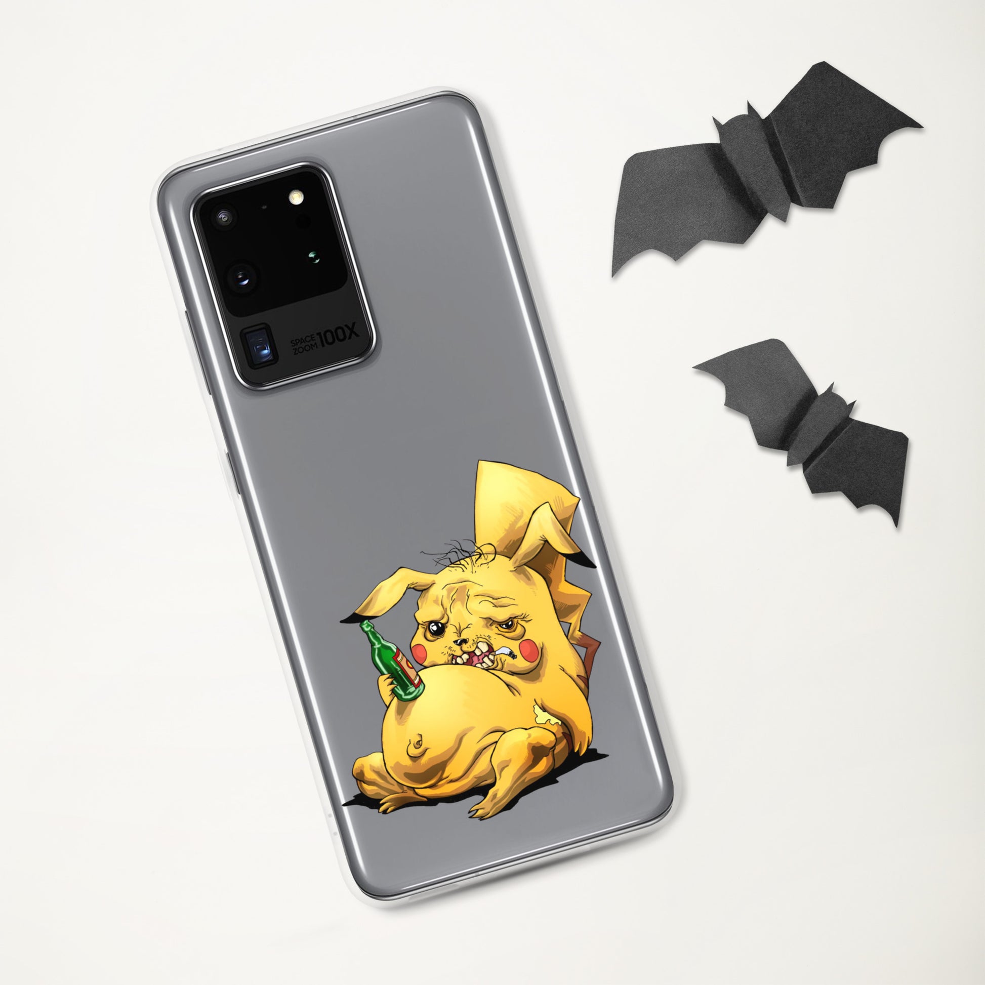 Case for Samsung crazy Pikachu art DrinkandArt