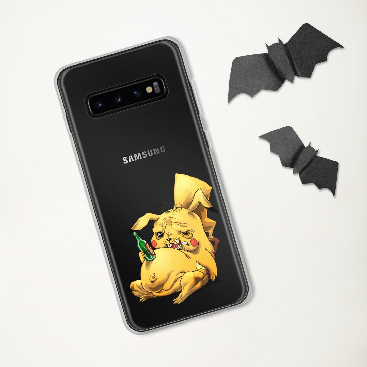 Case for Samsung crazy Pikachu art DrinkandArt