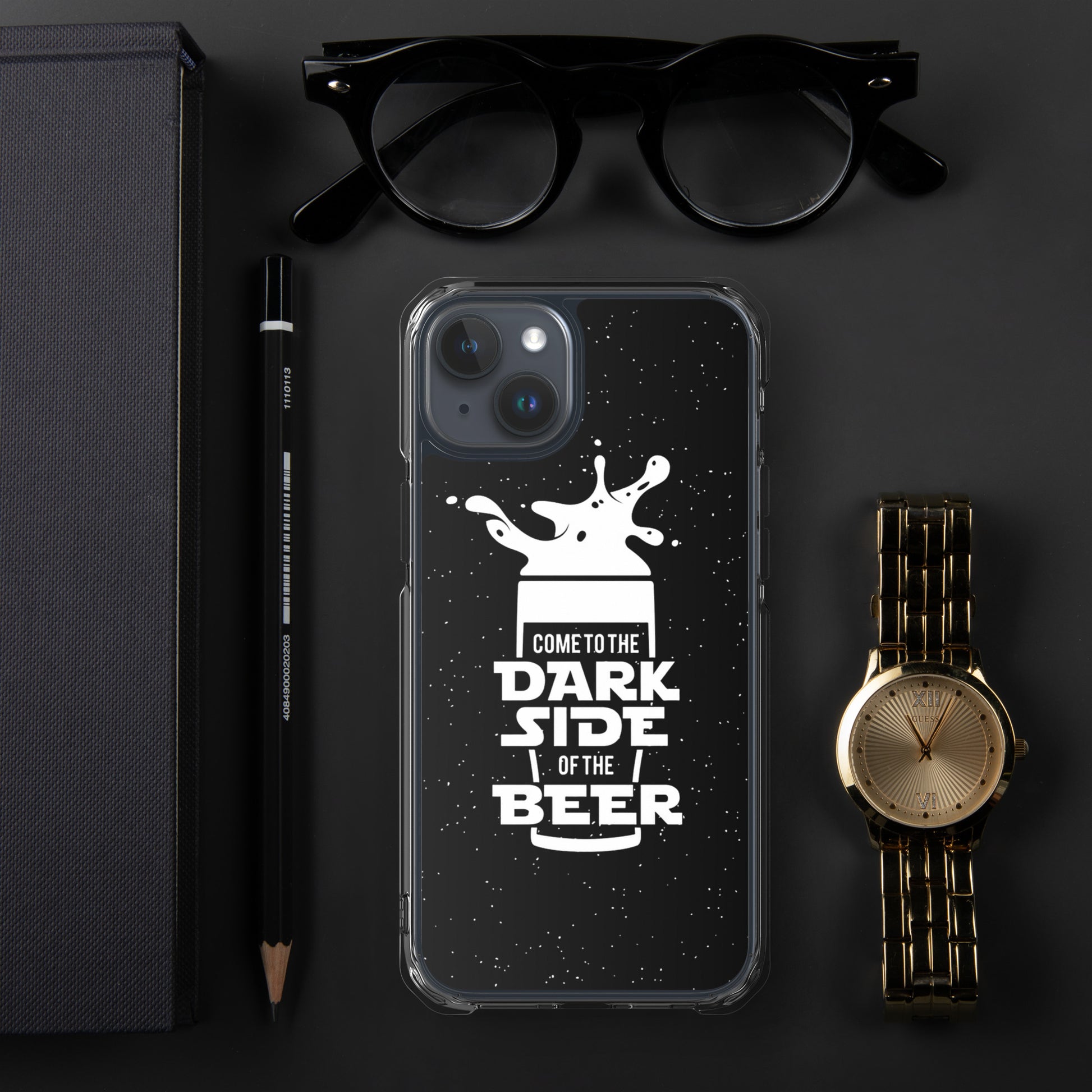 Case for iPhone come to the dark side of the beer DrinkandArt