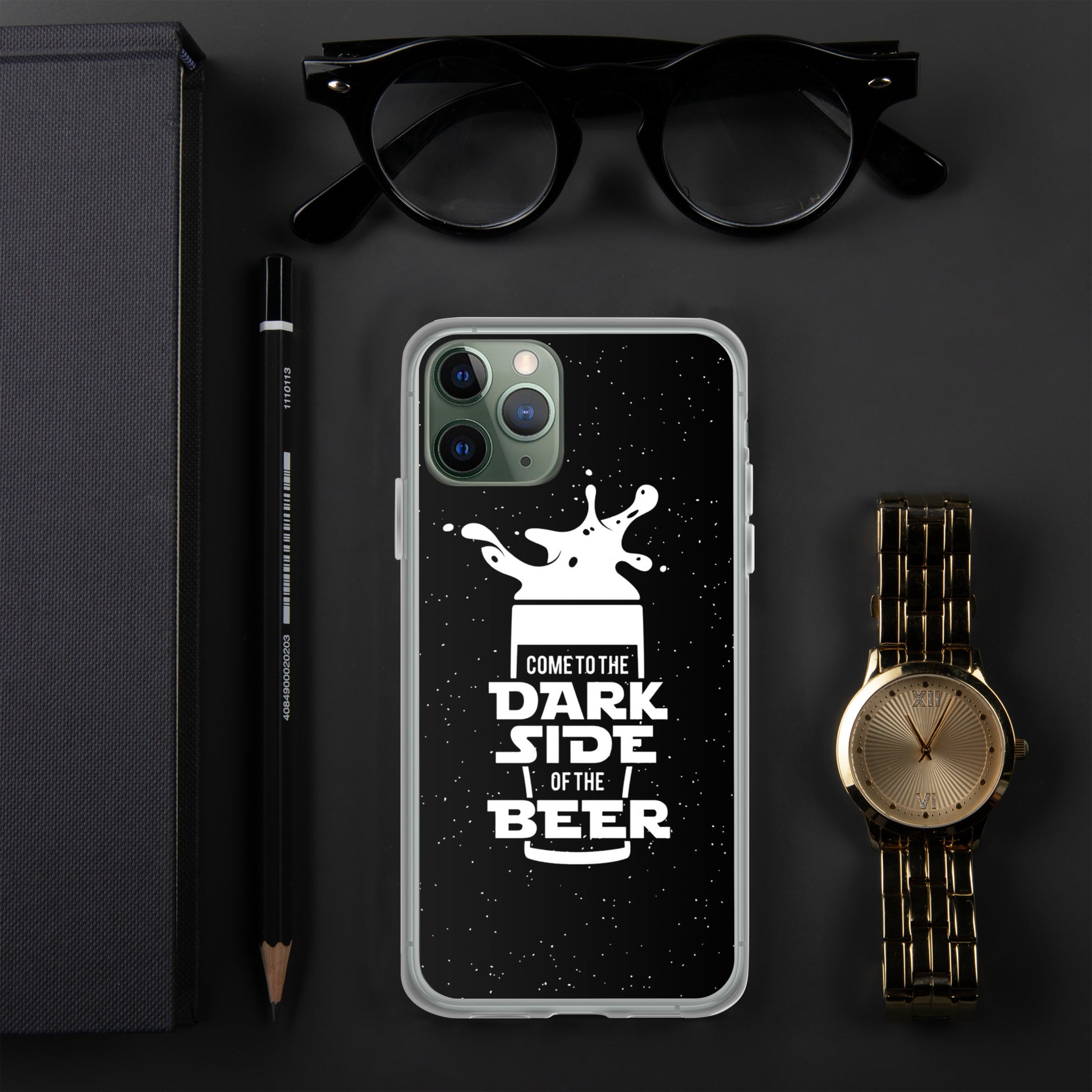 Case for iPhone come to the dark side of the beer DrinkandArt