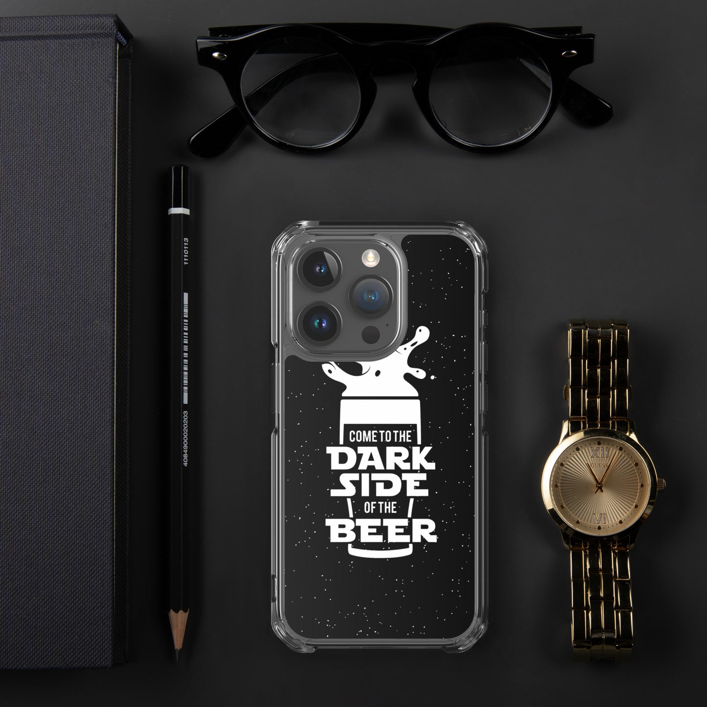 Case for iPhone come to the dark side of the beer DrinkandArt